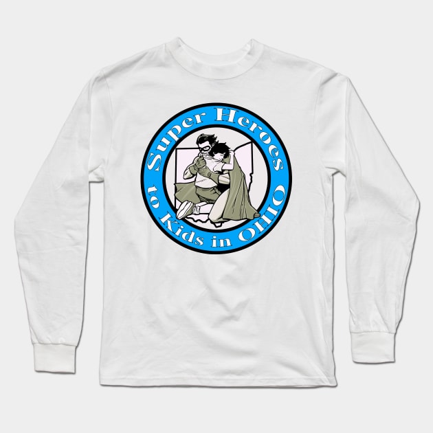 Yet another SHTKIO logo Long Sleeve T-Shirt by Super Heroes to Kids in Ohio